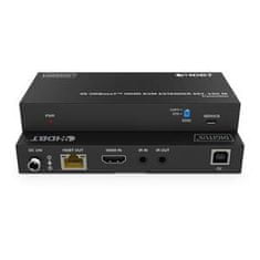 Digitus DS-55522 HDBaseT KVM Extender Set, 150 m 4K/60Hz, USB 1.1, PoC, IR, černý