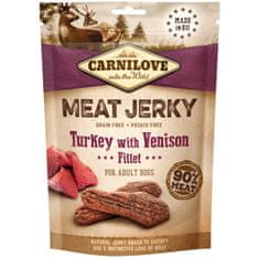 Carnilove Dog Jerky Venison & Turkey Fillet 100 g