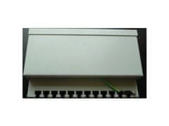 Patch panel Box 8-port Cat5E STP na zed´