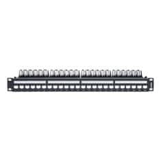 LEGRAND LINKEO C Modulární neosazený patch panel 1U pro 24x RJ45, pro keystone Cat.6A/6/5e