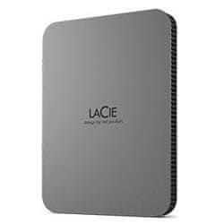 LaCie HDD External Mobile Drive (2.5'/4TB/ USB 3.1 TYPE C), Šedá