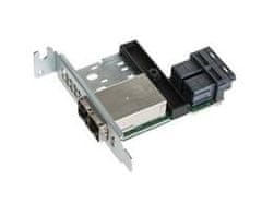 SuperMicro 8-port Mini SAS HD Int-to-Ext cable adapter low profile