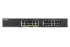 Zyxel GS1900-24EP Smart Switch 24x Gigabit L2, 12x PoE