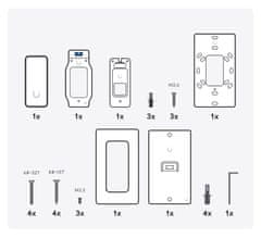 Ubiquiti UniFi Access Reader G2 - Přístupová NFC čtečka, krytí IP55, PoE, černá