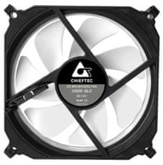 Chieftec sada ventilátorů Tornado / 3x 120mm fan / RGB LED / RGB ovladač / Dálkové ovládání / ultratichý 16 dBa