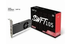 XFX AMD Radeon RX-6400 Speedster SWIFT 4GB GDDR6 64bit, 2321MHz / 16Gbps, 1x DP, 1x HDMI, 1 slot, 1 fan