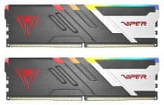 Patriot Viper Venom/DDR5/32GB/6000MHz/CL36/2x16GB/RGB/Black/Silv