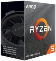 AMD Ryzen 5 4600G / Ryzen / AM4 / 6C/12T / max. 4,2GHz / 11MB / 65W TDP / BOX s chladičem