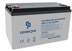 Baterie Conexpro AGM-12-100 VRLA AGM 12V/100Ah, T16