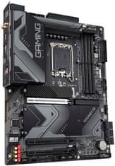 Gigabyte Z790 GAMING X AX / Intel Z790 / LGA1700 / 4x DDR5 / 4x M.2 / DP / USB-C / WiFi / ATX