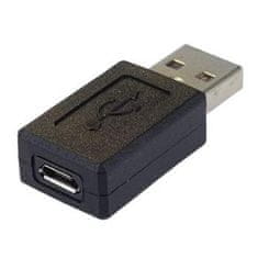 PremiumCord USB redukce micro USB B/Female - USB A/Male