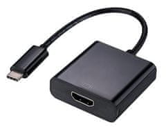 C-Tech Adaptér Type-C na HDMI, M/F, 15cm