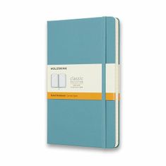 Moleskine Zápisník - tvrdé desky L, linkovaný, tyrkysový