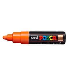Uni-ball Posca akrylový popisovač PC-7M, 4,5 - 5,5 mm, oranžová (s kulatým silným hrotem)