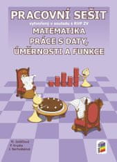 Matematika 9 - Práce s daty, úměrnosti a funkce (pracovní sešit)