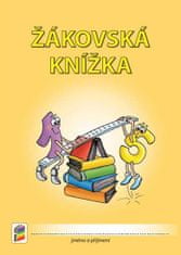 Žákovská knížka pro 3. až 9. ročník - členění stran dle předmětů (oranžová)