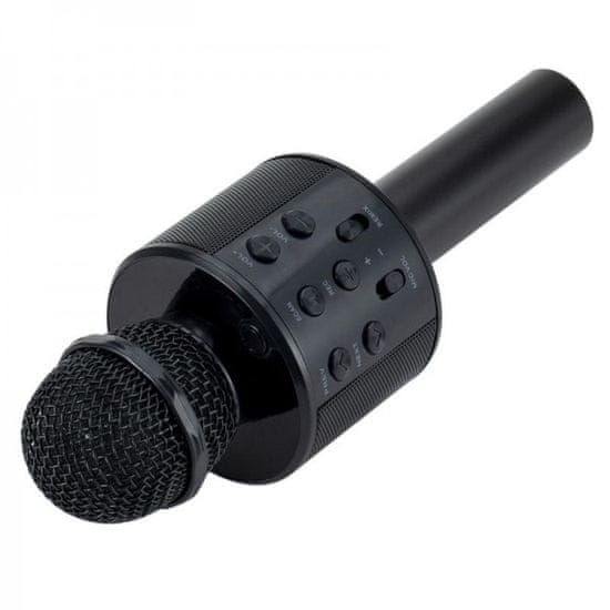 Leventi Bezdrátový karaoke mikrofon WS-858 - Černý