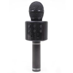 Leventi Bezdrátový karaoke mikrofon WS-858 - Černý