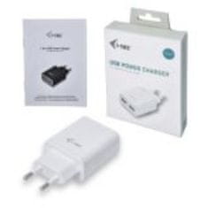 I-TEC USB Power Charger 2 Port 2.4A White