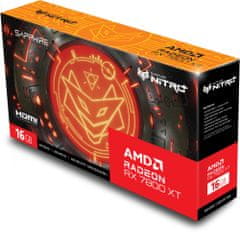 Sapphire NITRO+ AMD Radeon RX 7800 XT 16GB, 16GB GDDR6