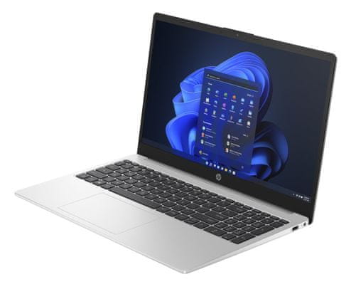 notebook kancelársky firemný študentský laptop HP 250 G10 859P3EA 15,6 palce Full HD Intel Core Graphics Intel UHD TPM 2.0 vysoká úroveň zabezpečenia HD webkamera operačný systém Windows 11 Home