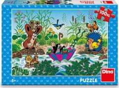 Dino Puzzle Krtkova plavba XL 100 dílků