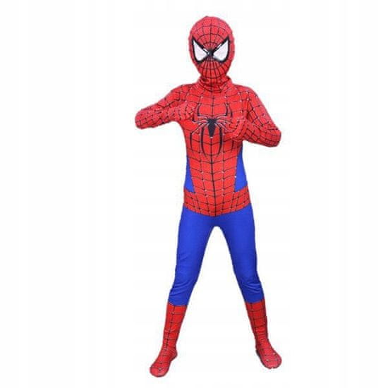 Korbi Kostým Spiderman, Spider Man, dětský halloween kostým, velikost M