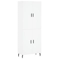 Vidaxl Skříň highboard bílá 69,5 x 34 x 180 cm kompozitní dřevo