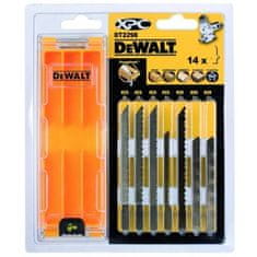 shumee DEWALT ČEPEL DO SKLADOVACÍ PILY MIX 14 ks. DŘEVO/LAMINÁT/PVC