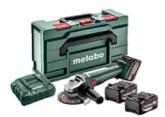 shumee METABO.ÚHLOVÁ BRUSKA 18 L 9-125 QUICK 3x4,0Ah