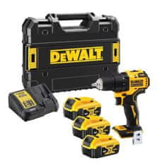 shumee DEWALT ŠROUBOVÁK 18V DCD708P2T 65Nm 3x5,0Ah TSTAK