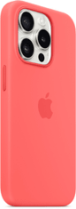 Apple Silikonový kryt s MagSafe pro iPhone 15 Pro, světle melounová