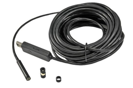 Conrad Energy ENERGY Inspekční endoskop s kamerou a USB, extra dlouhý kabel 10 m, software na CD