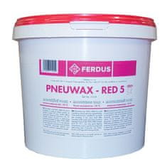 FERDUS Montážní vosk, pasta PNEU WAX - RED 5, červený, mrazuvzdorný, 5 litrů