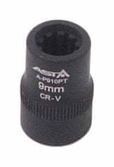 ASTA Nástrčná hlavice, klíč 3/8", rozměr 9 mm, 10hranná, na brzdy VAG, PORSCHE -