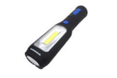 QUATROS Lampa LED COB 3W a 1LED, nabíjecí s magnetem - QS16404