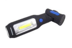 QUATROS Lampa LED COB 3W a 1LED, nabíjecí s magnetem - QS16404