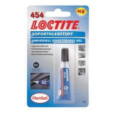 Loctite Vteřinové lepidlo, univerzální gelové, 3 g - 454