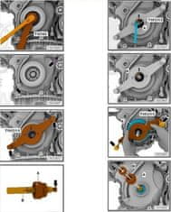 ASTA Sada na montáž a demontáž tlumiče vibrací klikové hřídele VAG 1.8 a 2.0 TSi / TFSi -