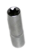ASTA Nástrčné hlavice TORX E 3/8", prodloužené 63 mm, různé rozměry - Varianta: Profil: Torx, Velikost čtyřhranu: 3/8", Velikost: E16