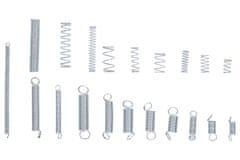 BGS technic Pružinky různých velikostí, tažné a tlačné, sada 200 ks - BGS 8047
