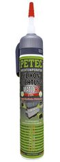 Petec Silikonový tmel těsnicí červený na motory, kartuše 200 ml -