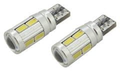 Compass Žárovka 10 SMD LED 3chips 12V T10 CAN-BUS ready bílá 2ks