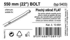 Compass Stěrač FLAT BULK (BOLT) 22"/550mm