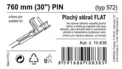 Compass Stěrač FLAT BULK (PIN) 30"/750mm