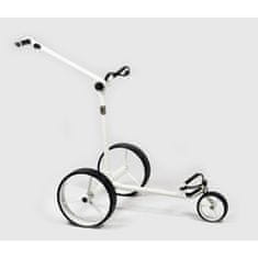 Davies Caddy Elektrický golfový vozík QUICK FOLD v bílé lesklé barvě s baterií až 32 jamek, bílá kola
