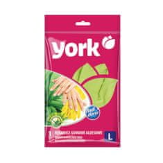 York Rukavice gumové YORK L s aloe vera - 3 balení