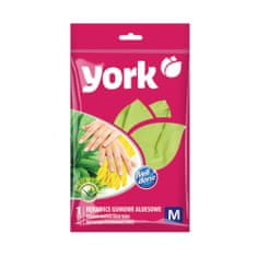 York Rukavice gumové YORK M s aloe vera - 3 balení