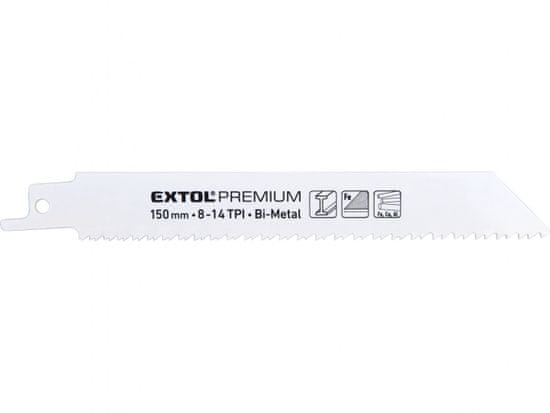 Extol Premium Plátky do pily ocasky 3ks, 150x19x0,9mm, Bi-metal