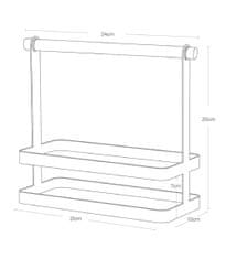 Yamazaki Stojánek na dochucovací ingredience Tosca 2420, bílý